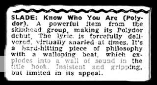 NME,Slade,1970