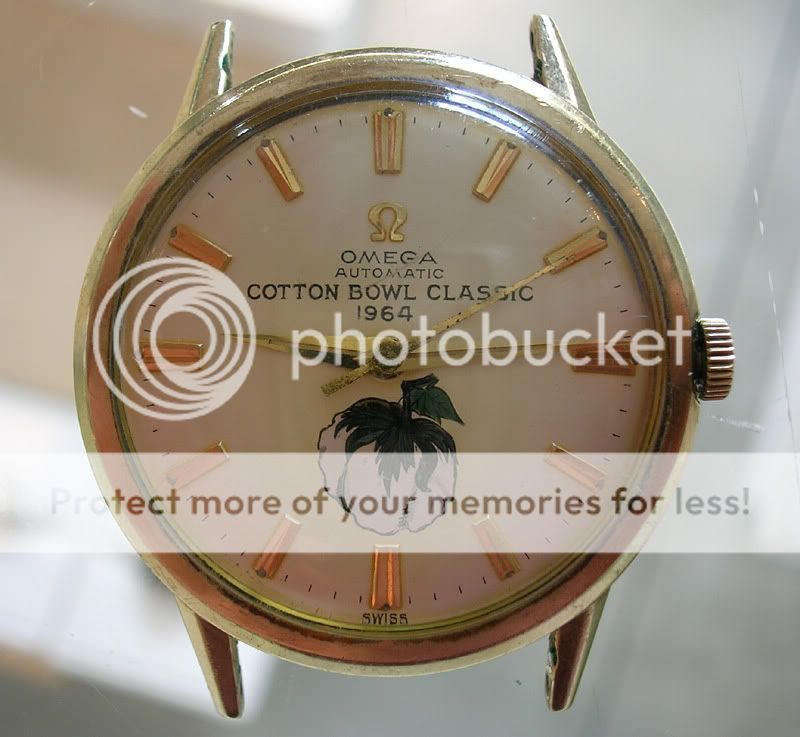WTB 1964 Cotton Bowl Classic Omega or 1969 Cotton Bowl Rolex Omega Forums
